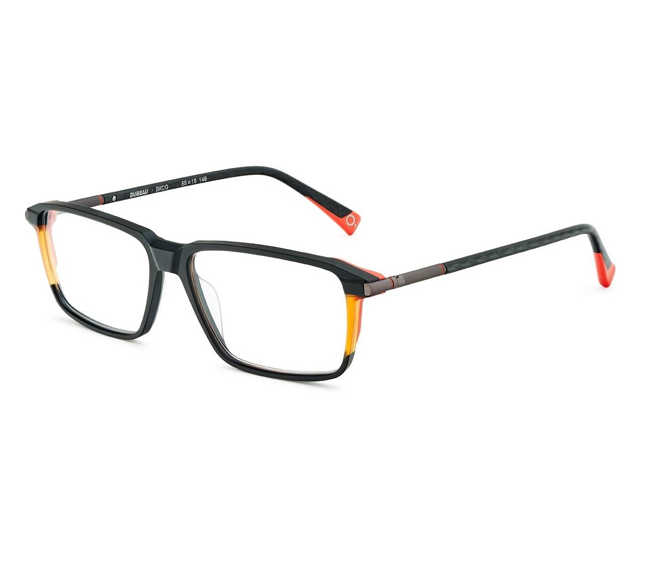Gafas de vista Etnia Barcelona DUBEAU BKOG 55 15 NegraNaranja - 