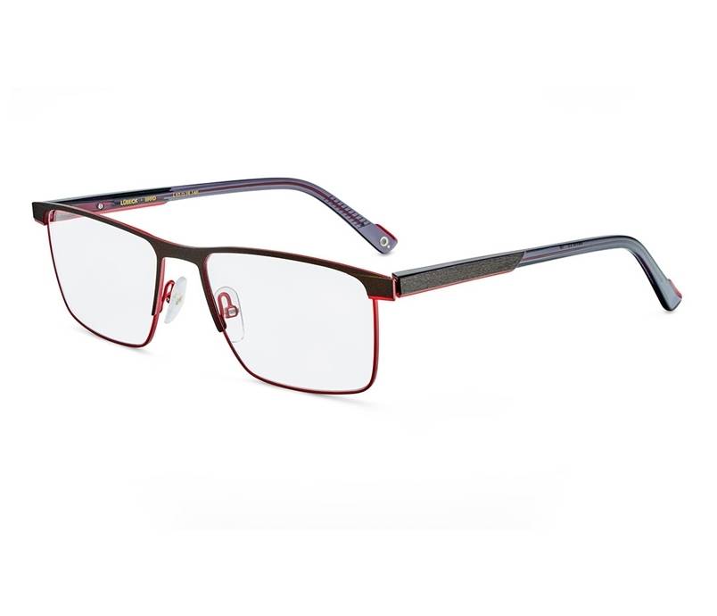 Gafas de vista Etnia Barcelona LUBECK BRRD 55 18 Marrón Rojo - 