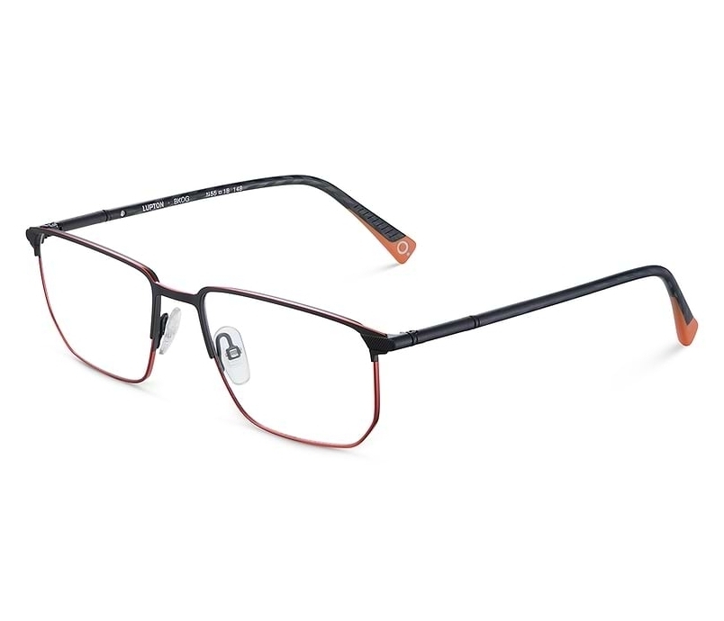 Gafas de vista Etnia Barcelona LUPTON BKOG 55 18 NegraNaranja - 