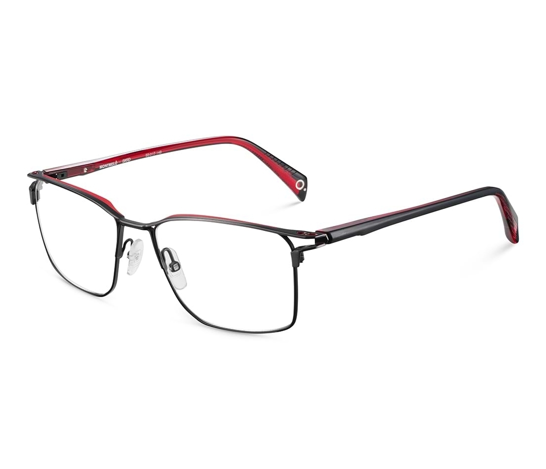Gafas de vista Etnia Barcelona MONTMELO BKRD 55 17 NegraRojo - 