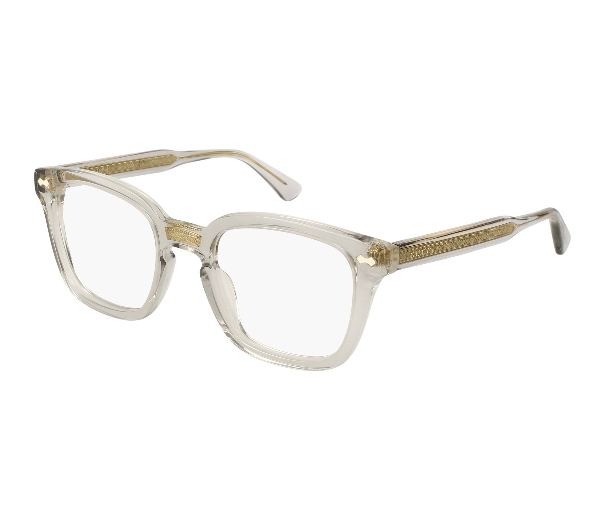 Gafas de vista Gucci GG0184O 005 50 21 Gris