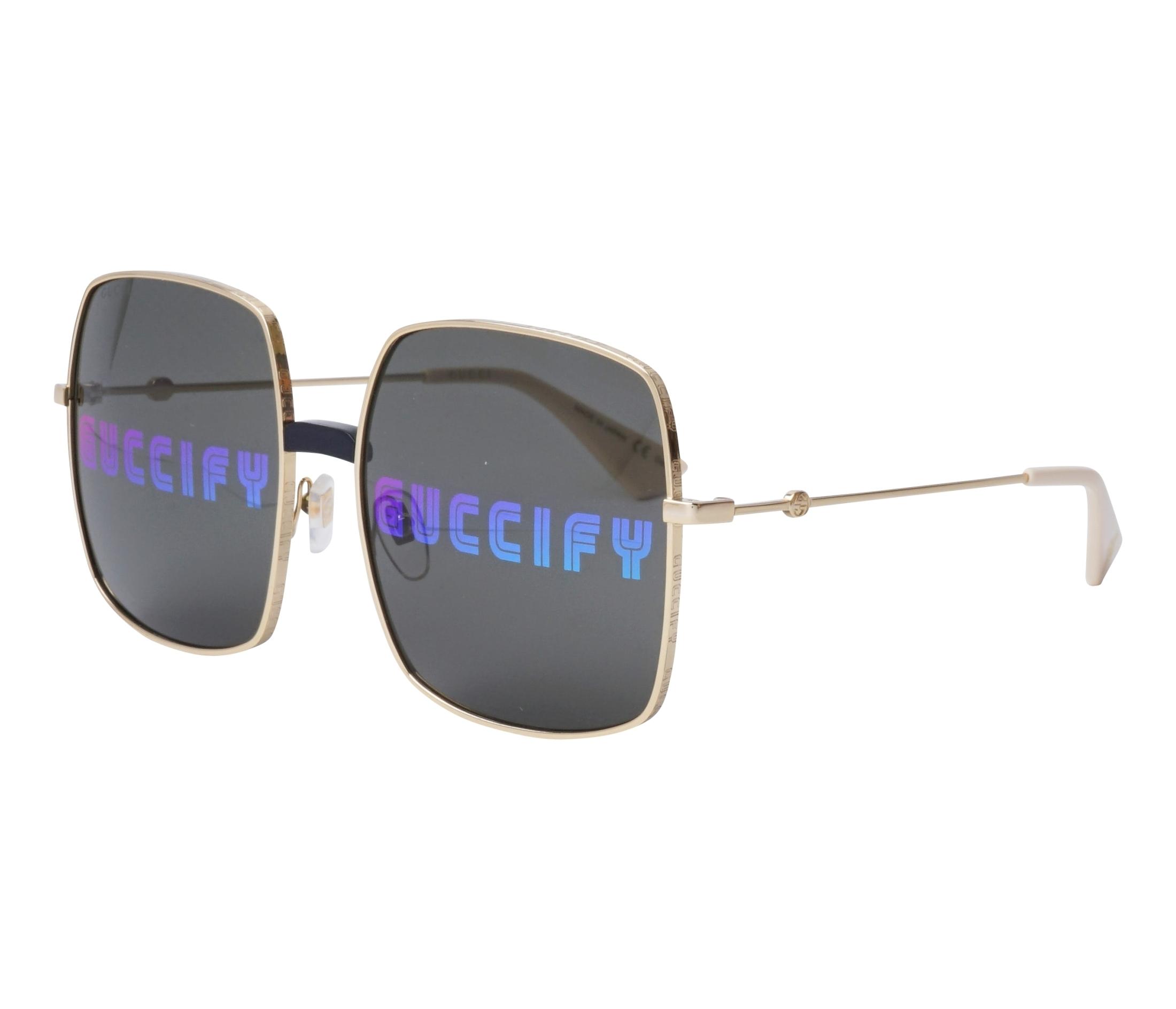Gafas de sol Gucci GG-0414-S 002 60 17 Oro - 