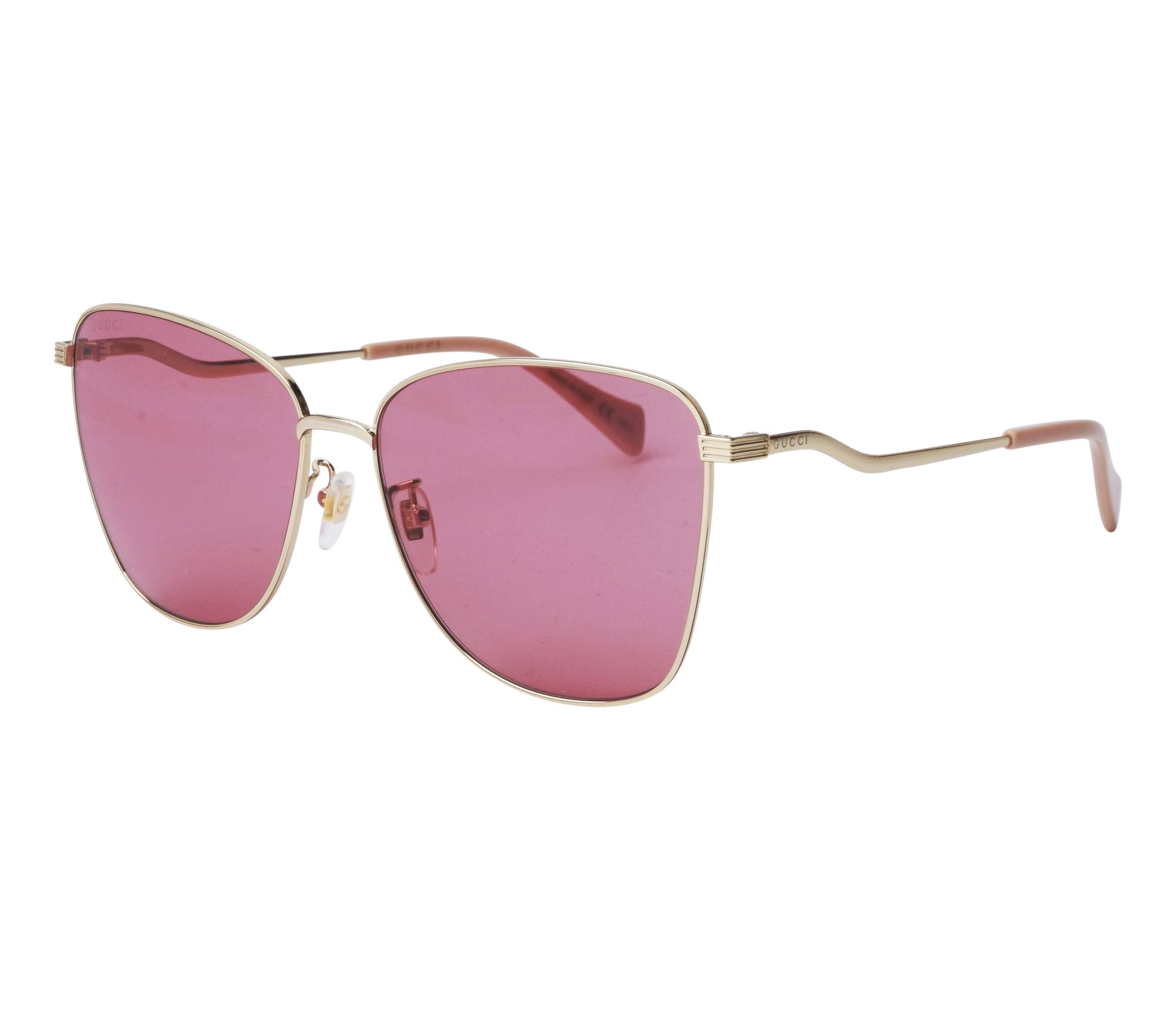 Gafas de sol Gucci GG-0970-S 003 60 15 Oro - 