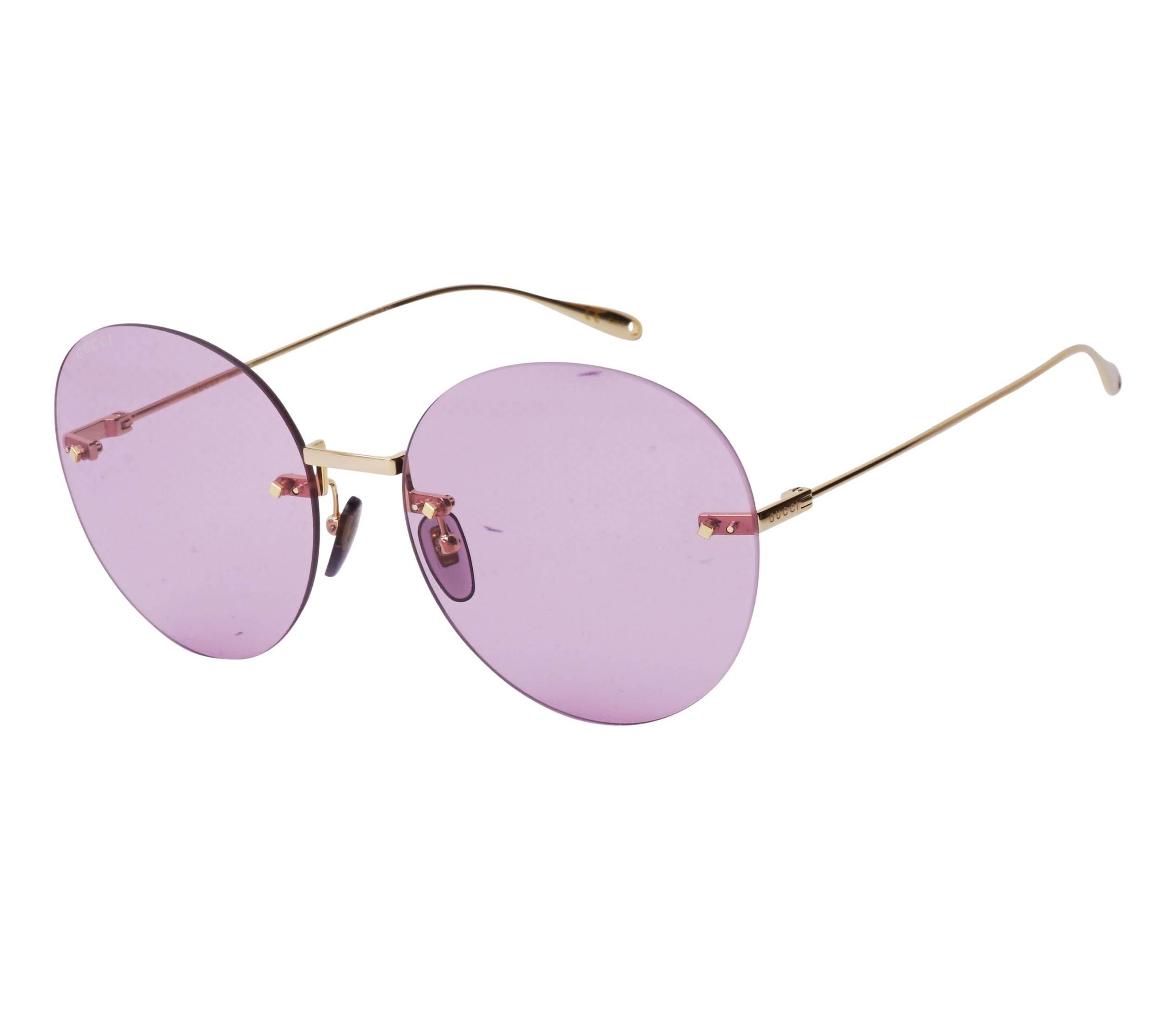 Gafas de sol Gucci GG1149S 005 60 18 Oro - 