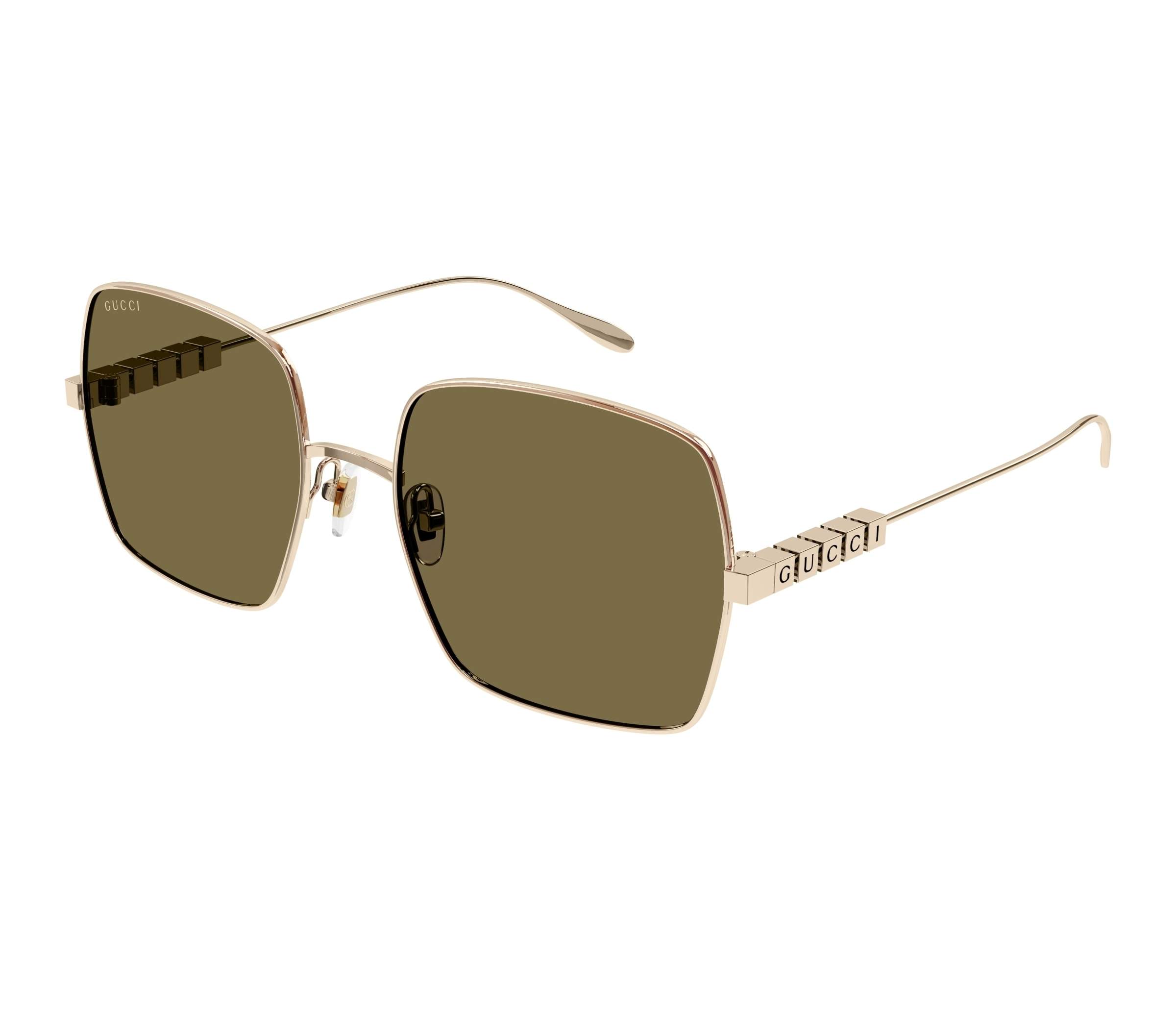 Gafas de sol Gucci GG1434S 002 57 19 Oro - 