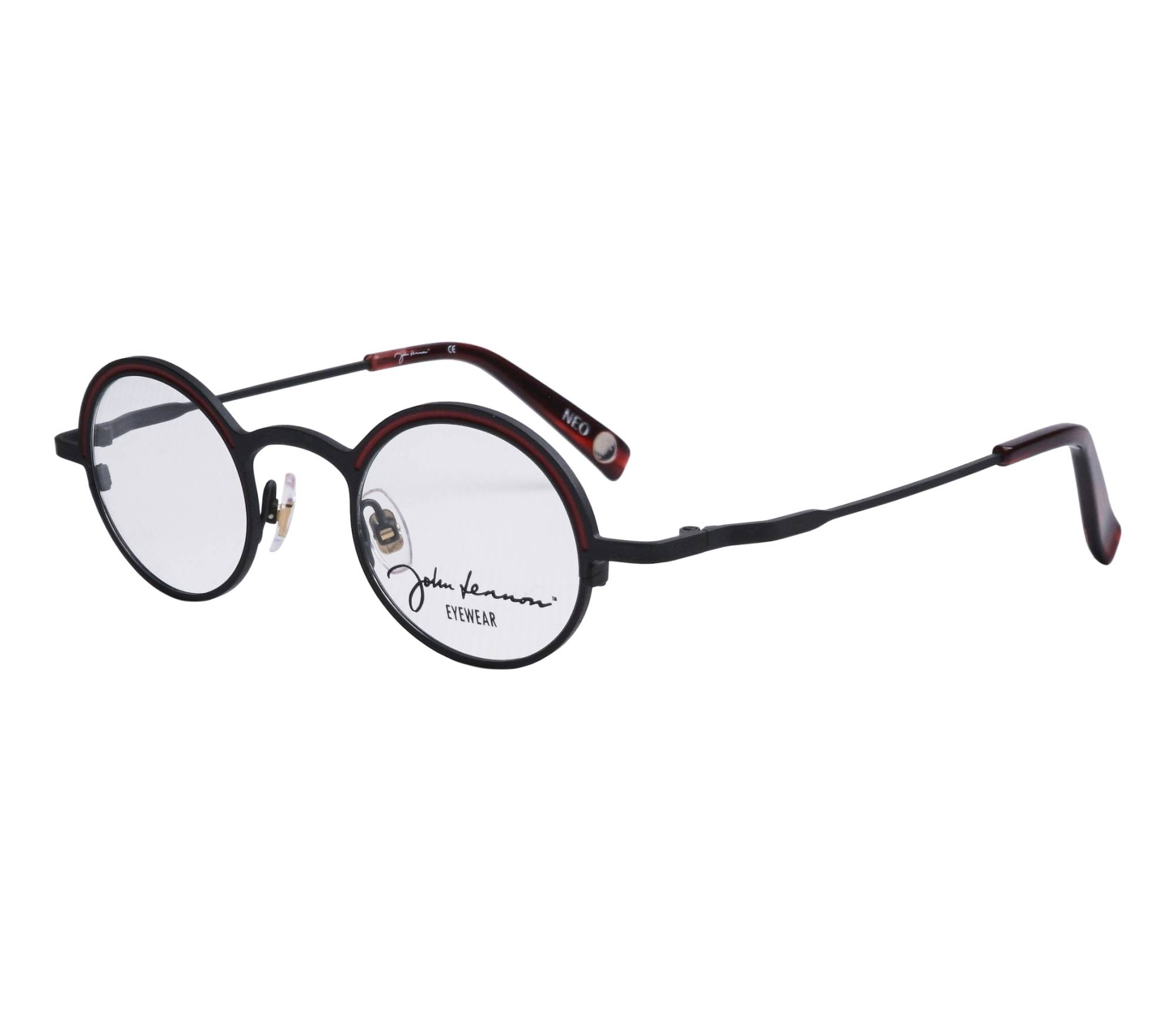 Gafas de vista John Lennon JO259 nR 41 23 NegraRojo - 