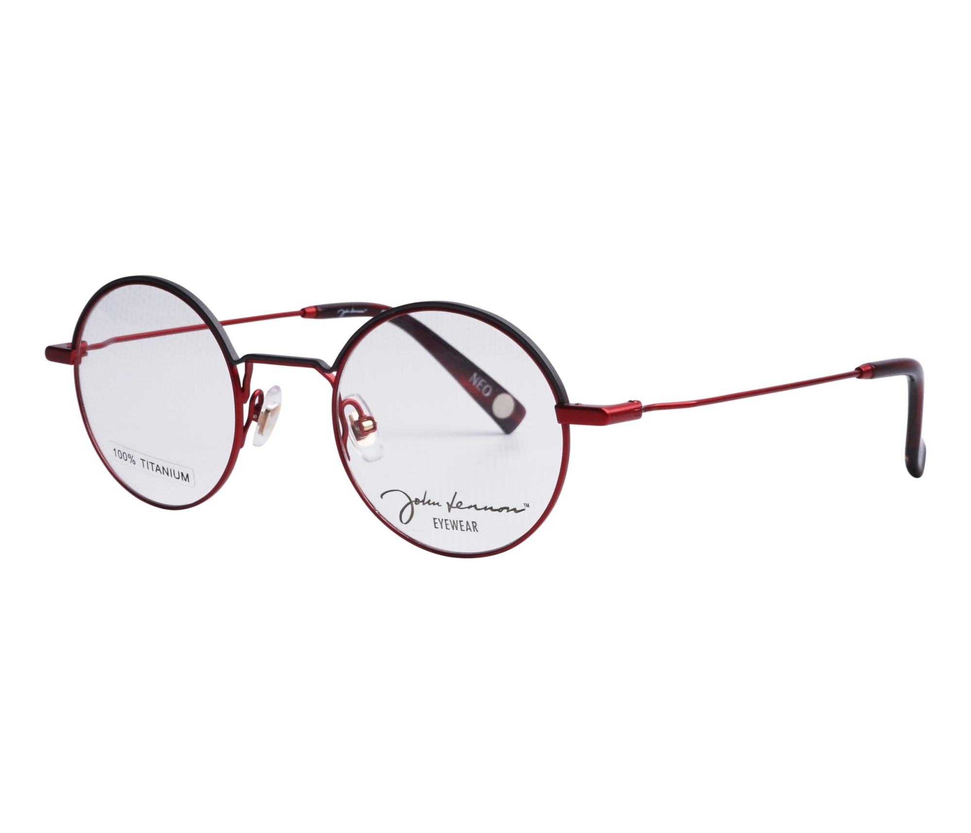 Gafas de vista John Lennon JO260 RI 46 23 RojoGris - 