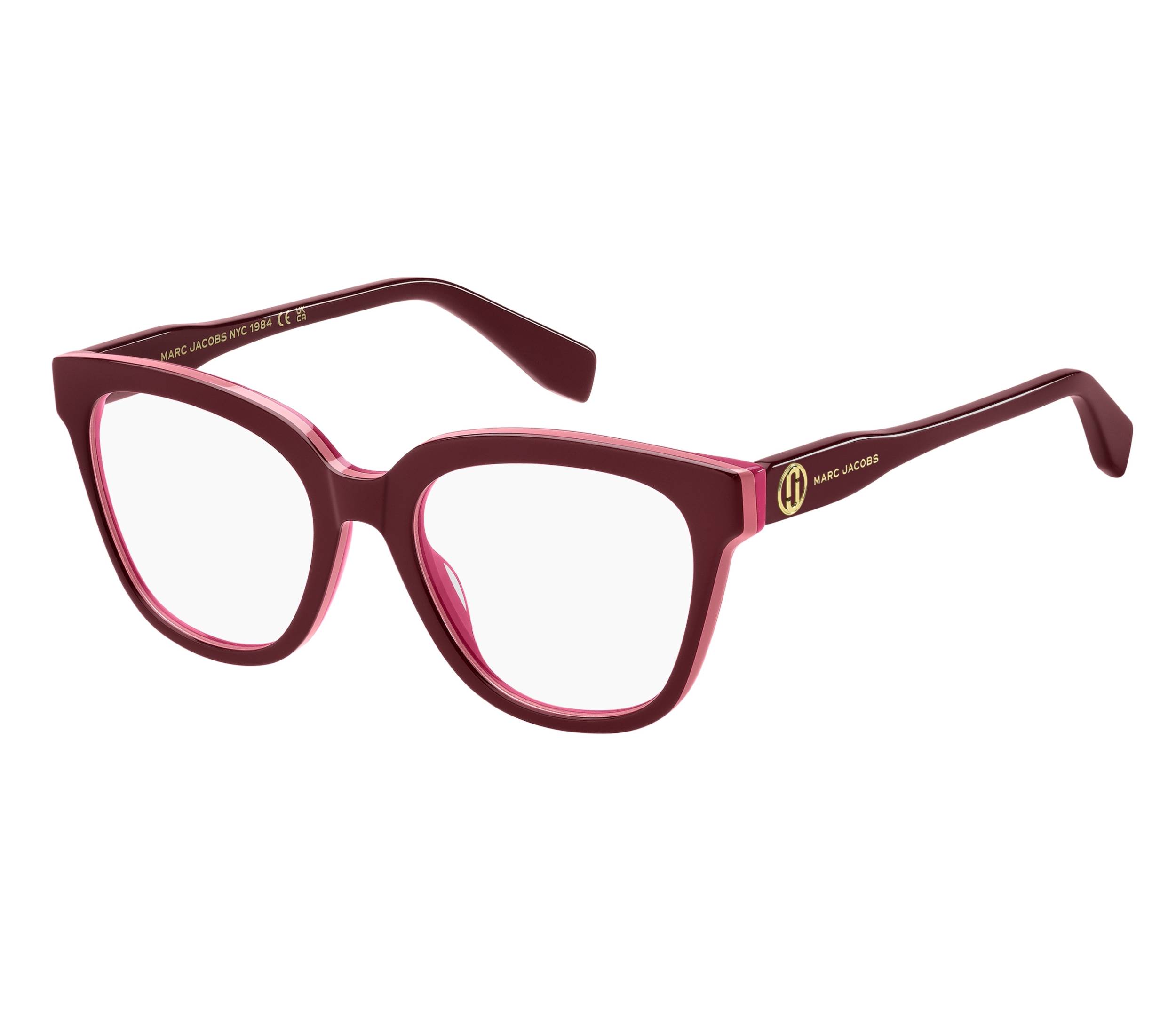 Gafas de vista Marc Jacobs MARC-856 DHV 51 18 BurgundyFuchsia - 