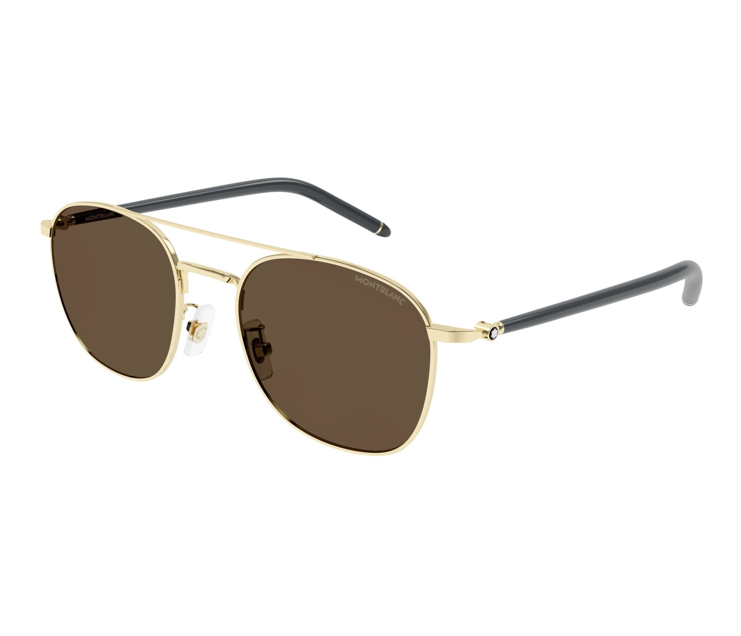 Gafas de sol Mont Blanc MB0271S 004 54 20 Oro - 