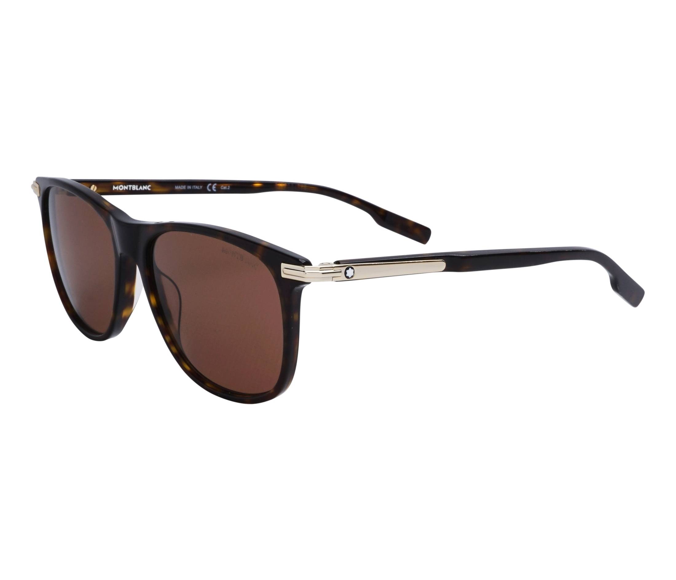Gafas de sol Mont Blanc MB0216S 002 56 16 Havana - 