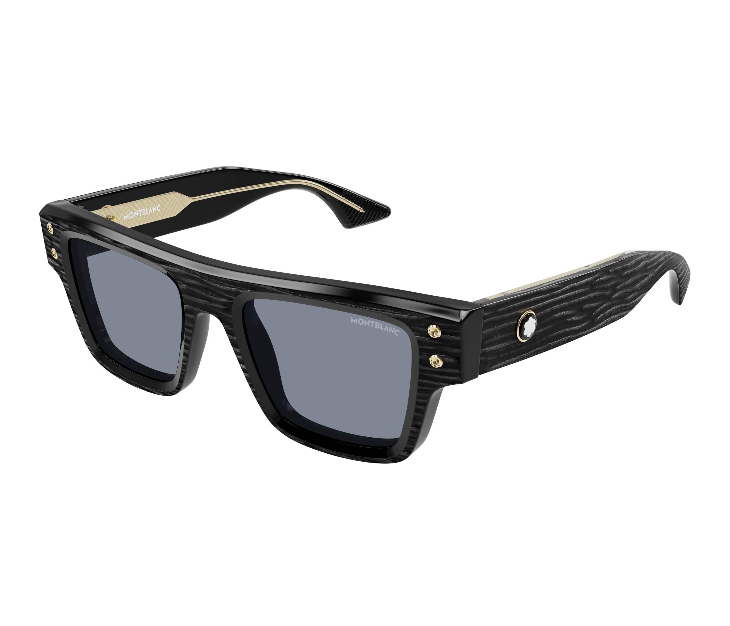 Gafas de sol Mont Blanc MB0253S 011 52 21 Negra - 