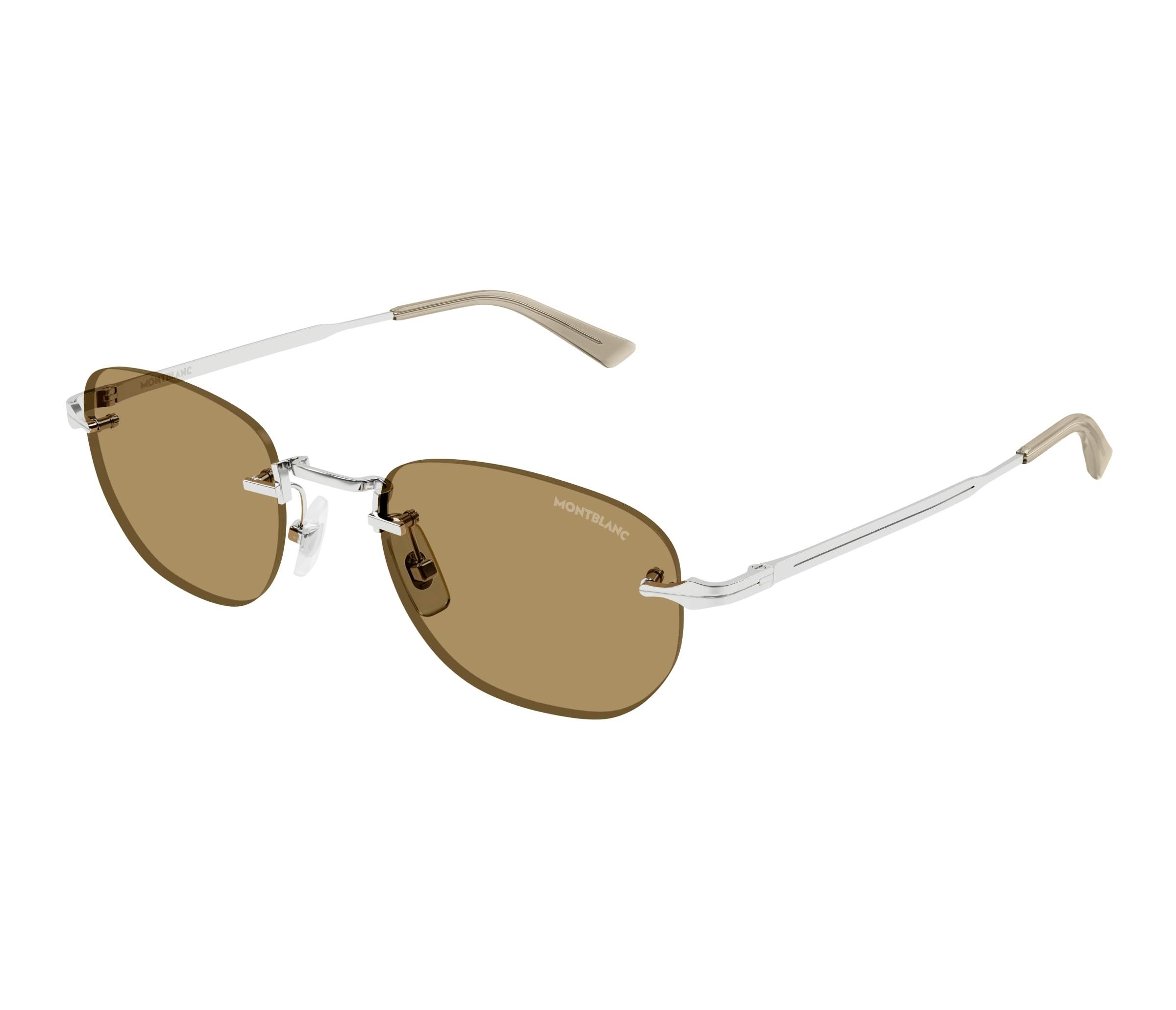 Gafas de sol Mont Blanc MB0303S 003 53 22 Plata - 