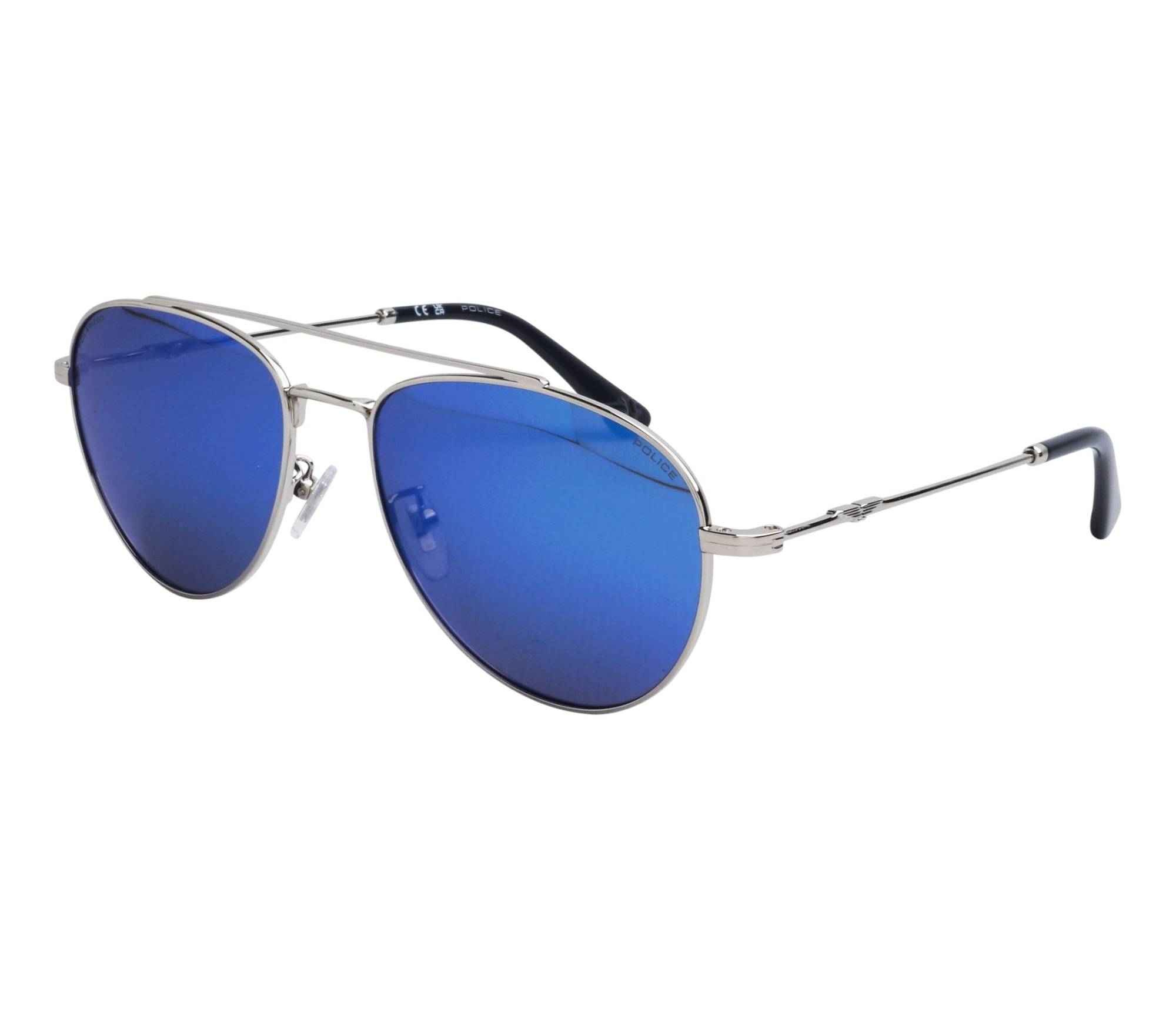 Gafas de sol Police SPLP20 579P 57 17 AceroNegro