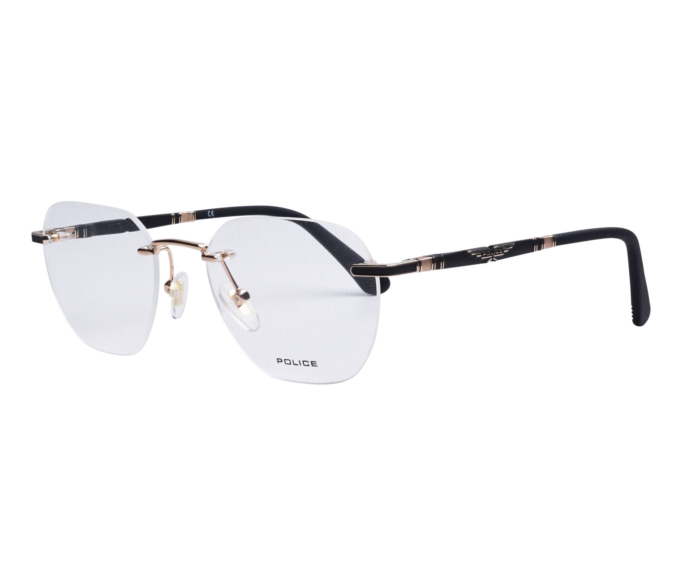 Gafas de vista Police VPLF83 0302 52 18 NegraOro - 