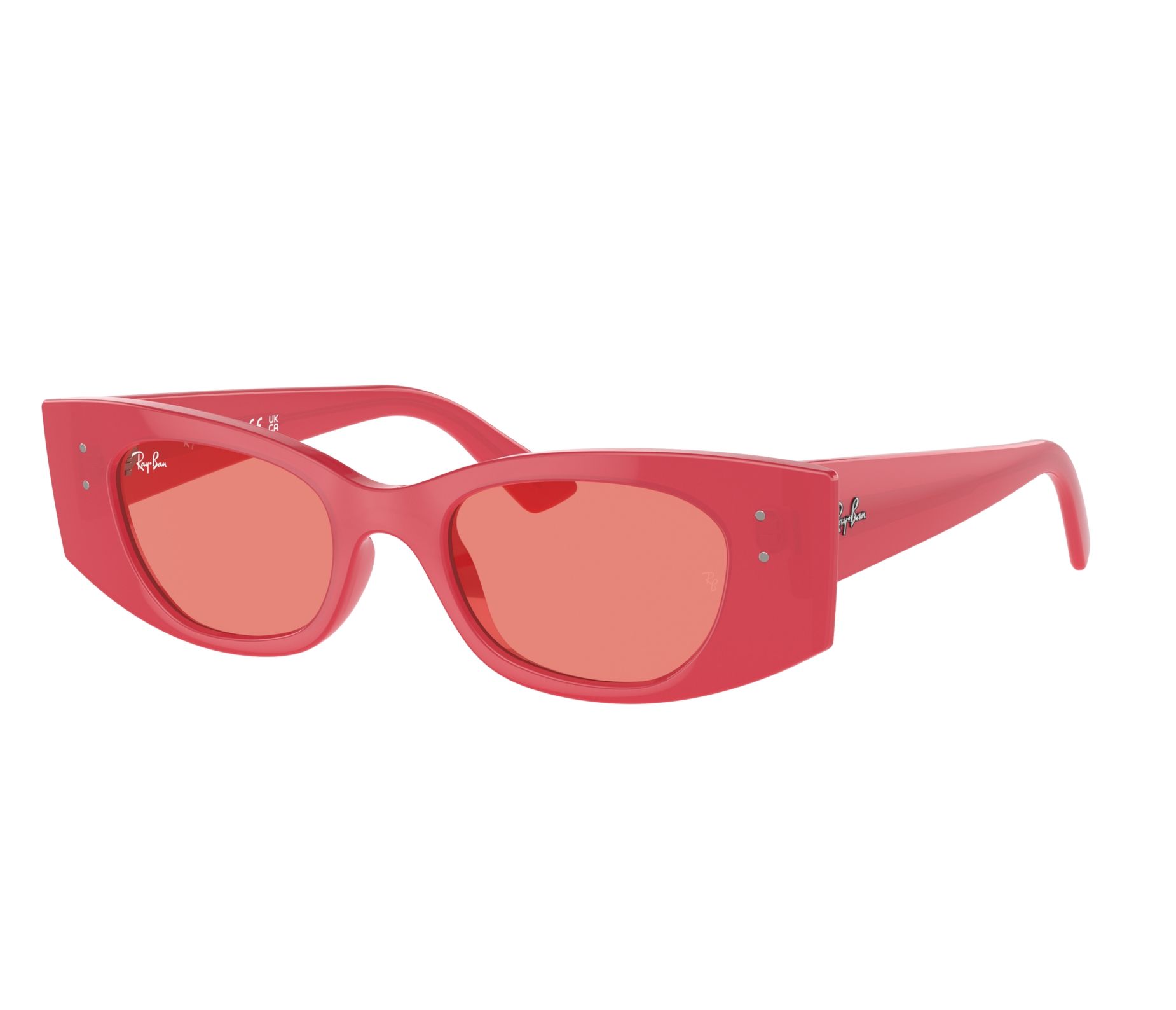 Gafas de sol Ray-Ban RB4427 676084 49 20 Rojo - 