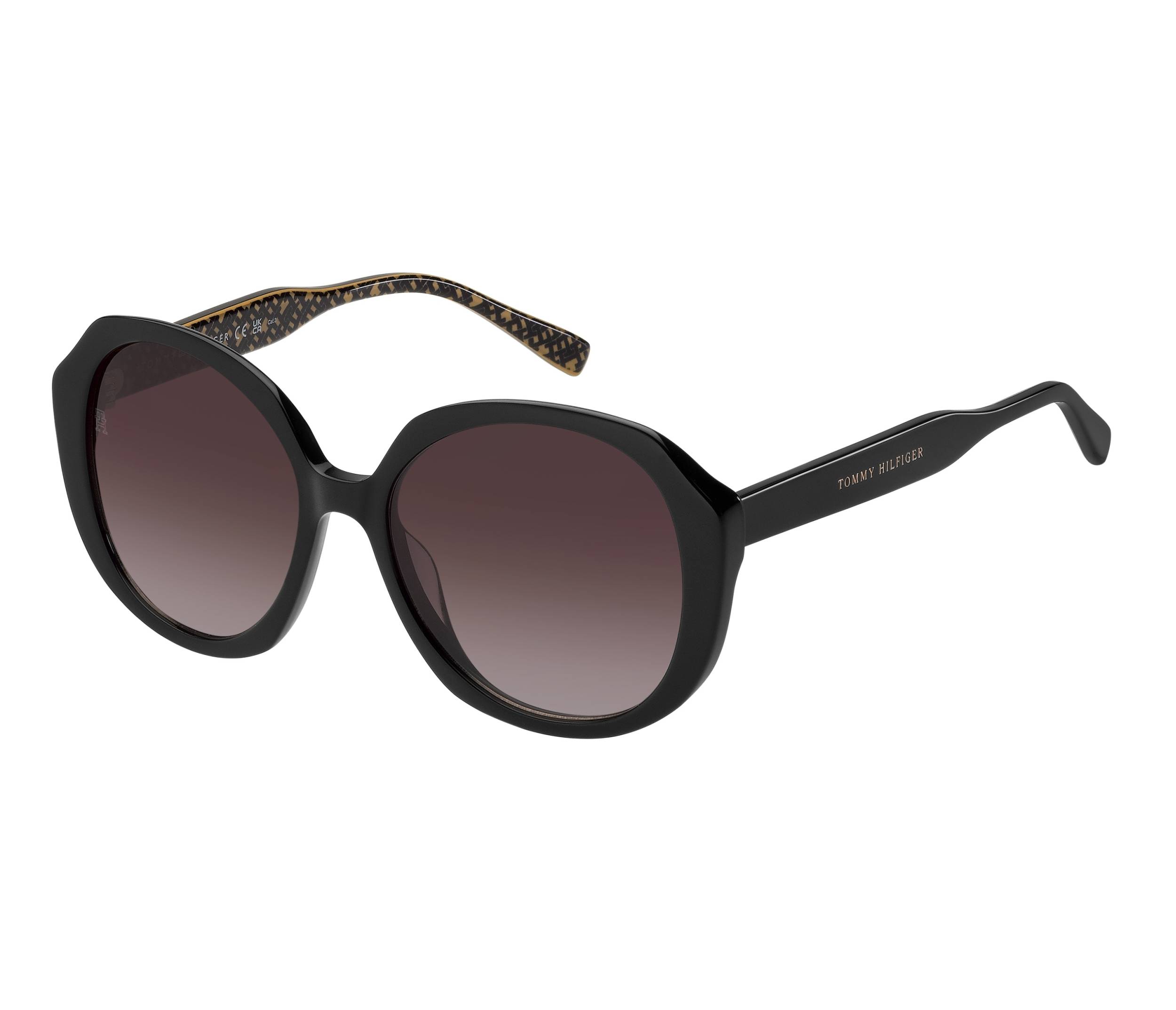 Gafas de sol Tommy Hilfiger TH-2106-S 7YQ/HA 54 17 NegraMarrón - 
