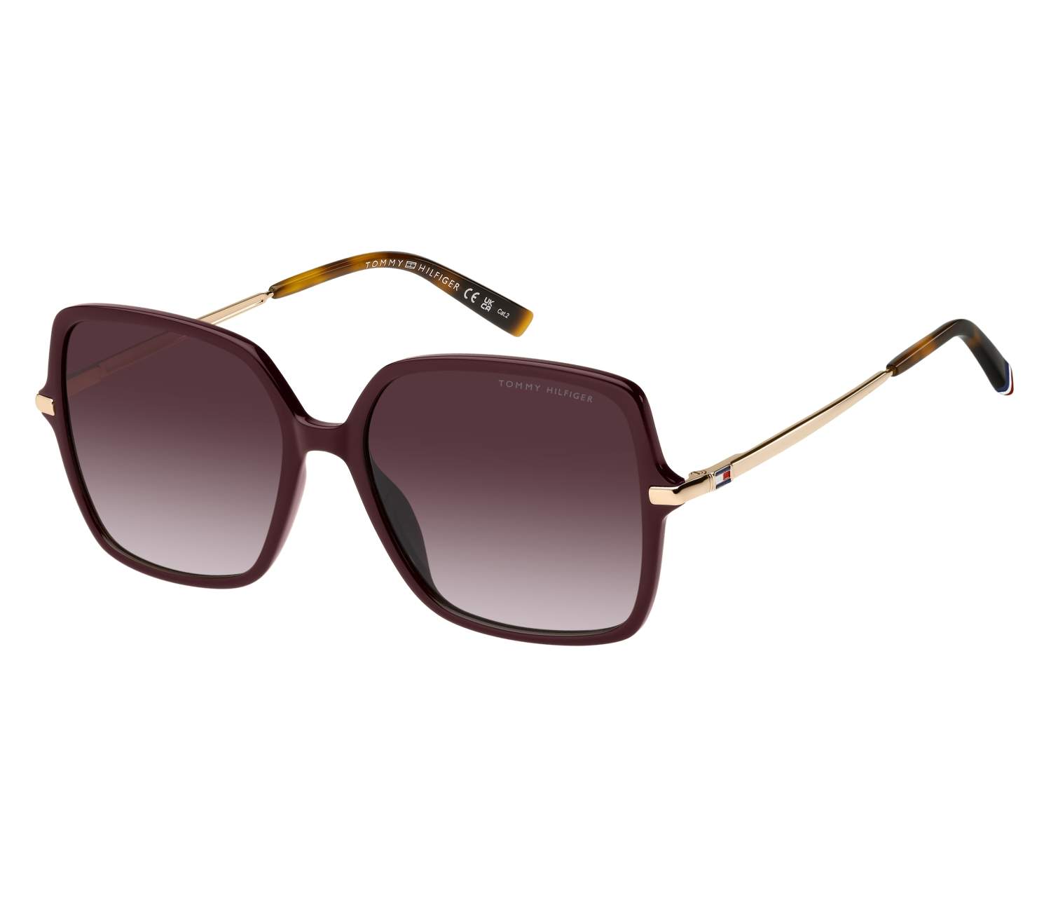 Gafas de sol Tommy Hilfiger TH-2220-S LHF/3X 57 17 Burgundy