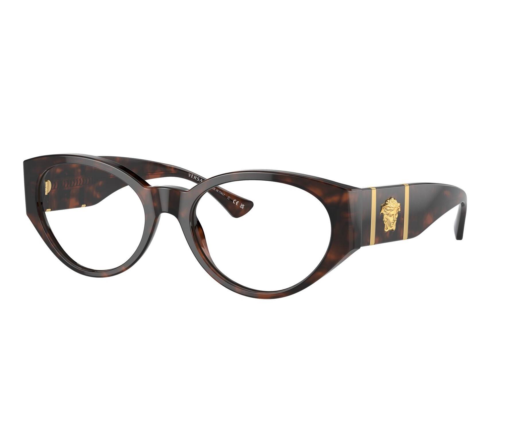 Gafas de vista Versace VE3345 5429 54 18 Havana - 
