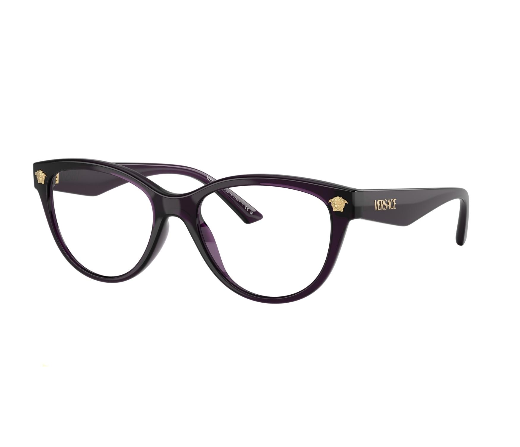 Gafas de vista Versace VE3365U 5263 54 17 Lila Purpura - 