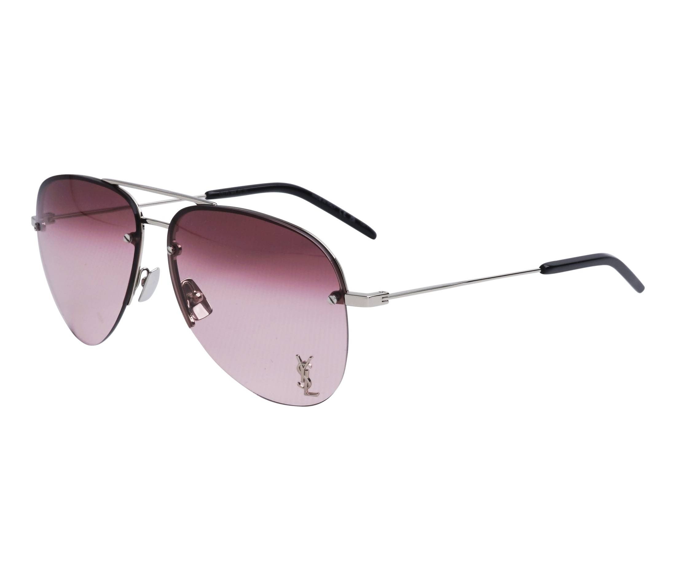 Gafas de sol Yves Saint Laurent CLASSIC-11-M 008 59 13 Plata - 
