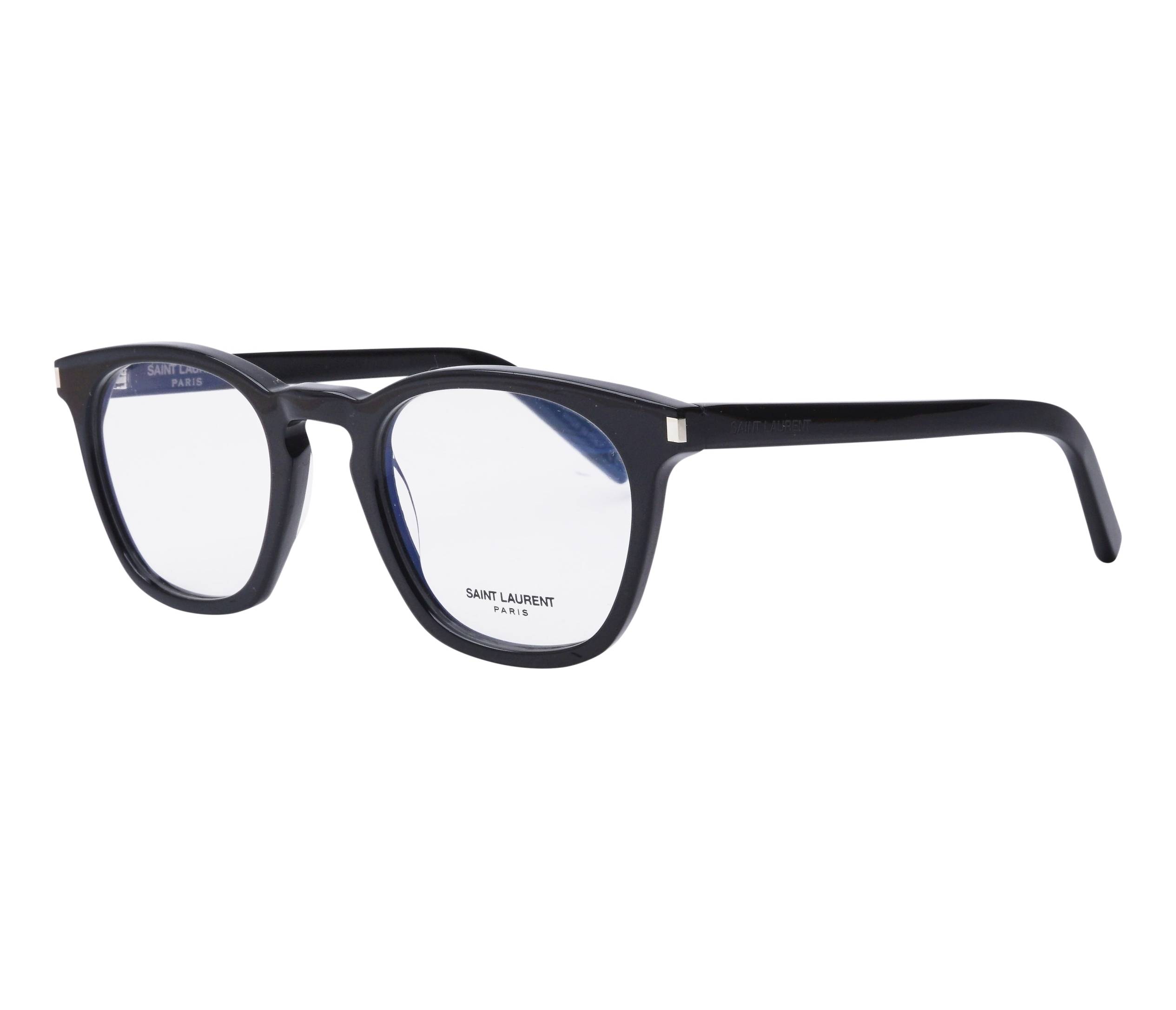 Gafas de vista Yves Saint Laurent SL-28-OPT 001 50 22 Negra - 