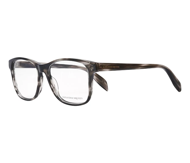 Gafas de vista Alexander McQueen AM-0113-O 004 50 21 Marrón Havana