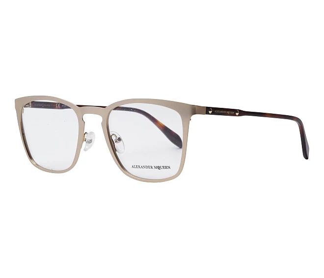 Gafas de vista Alexander McQueen AM-0167-O 004 54 21 OroHavana