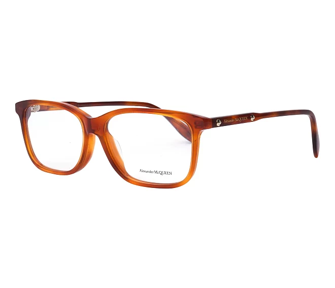 Gafas de vista Alexander McQueen AM-0216-OA 003 54 14 Marrón Marrón