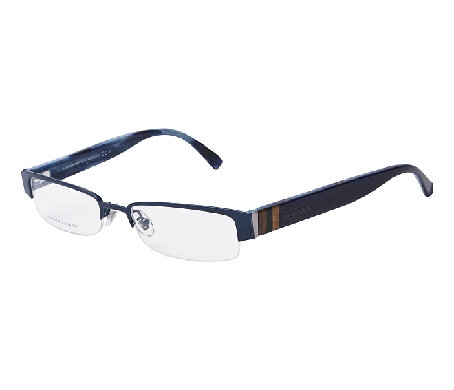 Gafas de vista Alexander McQueen AMQ-4159 R1L 51 17 Azul