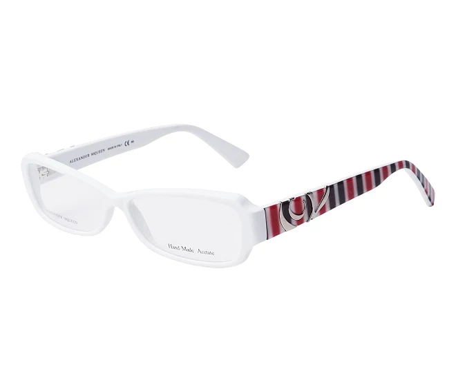 Gafas de vista Alexander McQueen AMQ-4161 R2Y 53 13 BlancoMix