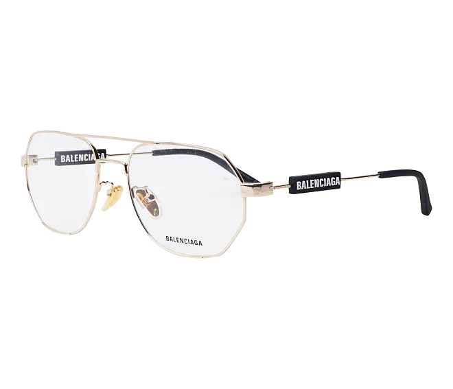 Gafas de vista Balenciaga BB0117O 003 57 18 Oro
