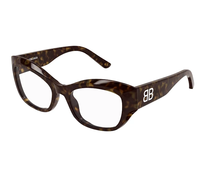 Gafas de vista Balenciaga BB0398O 002 54 19 Havana