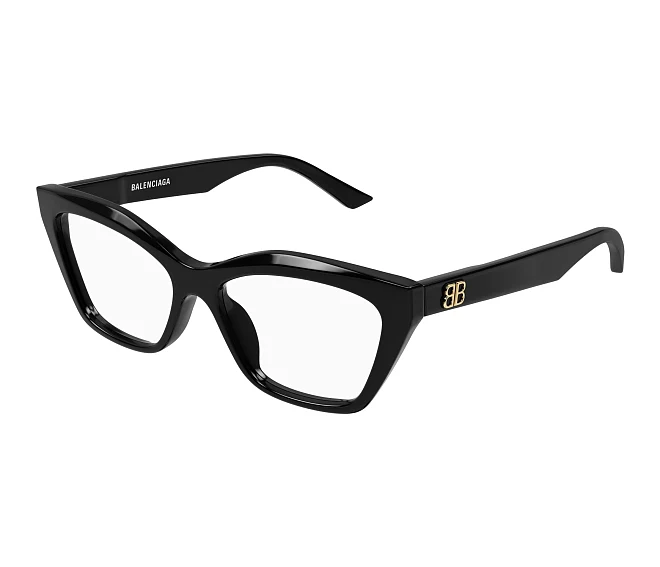 Gafas de vista Balenciaga BB0342O 005 55 16 Negra