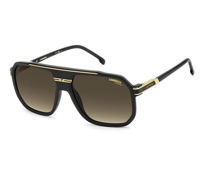 Gafas de sol Carrera CARRERA-1077-S I46/86 60 16 NegraOro