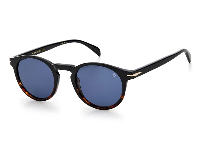 Gafas de sol David Beckham DB-1036-S 37N/KU 49 23 Negra cuerno