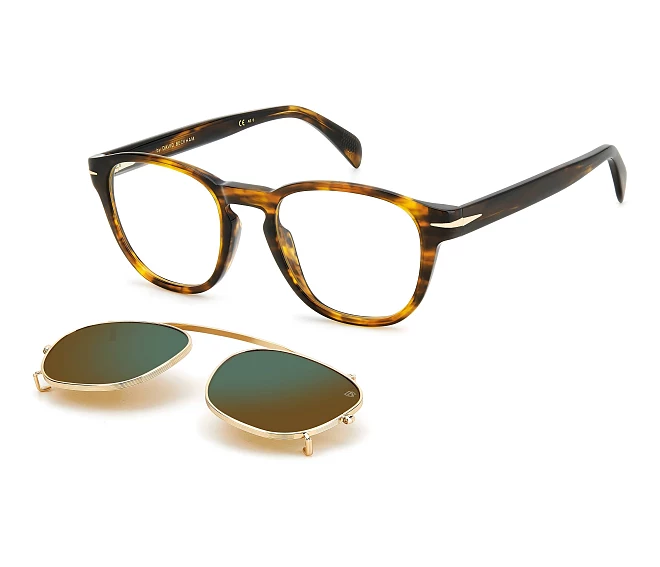 Gafas de vista David Beckham DB-1117-CS 0UC/MT 50 20 RojoPlata