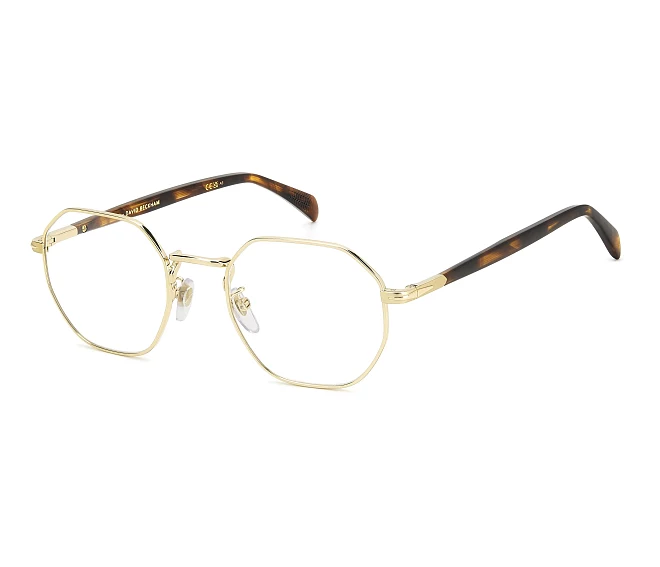 Gafas de vista David Beckham DB-1133 T5U 50 21 OroMarrón