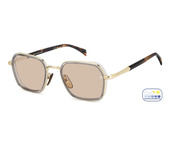 Gafas de sol David Beckham DB-1194-G-S 2F7/3O 53 21 OroGris