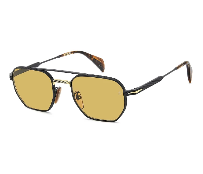 Gafas de sol David Beckham DB-1229-S I46/J9 52 21 NegraOro