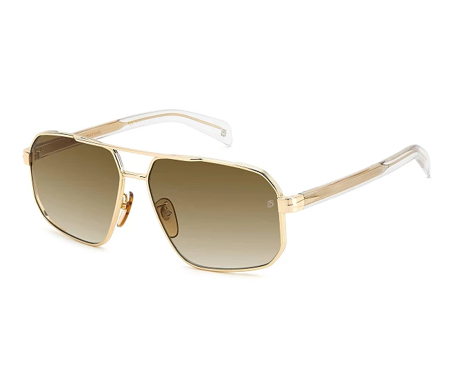 Gafas de sol David Beckham DB-7102-S LOJ/HA 61 14 Oro