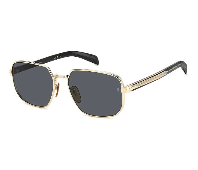 Gafas de sol David Beckham DB-7121-G-S RHL/IR 60 18 OroNegro