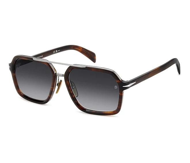 Gafas de sol David Beckham DB-7128-S 6C5/9O 58 18 Marrón Ruthenium