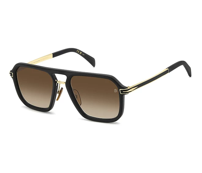 Gafas de sol David Beckham DB-7136-S I46/86 56 20 NegraOro