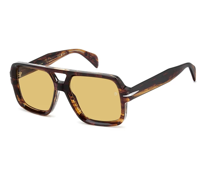 Gafas de sol David Beckham DB-7151-S EX4/HO 55 17 Marrón