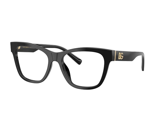 Gafas de vista Dolce & Gabbana DG3430 501 53 18 Negra