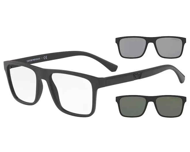 Gafas de vista Emporio Armani EA4115 58011W 52 18 Negra
