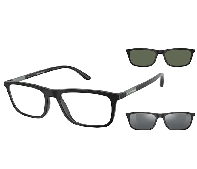 Gafas de vista Emporio Armani EA-4160 50421W 55 18 Negra