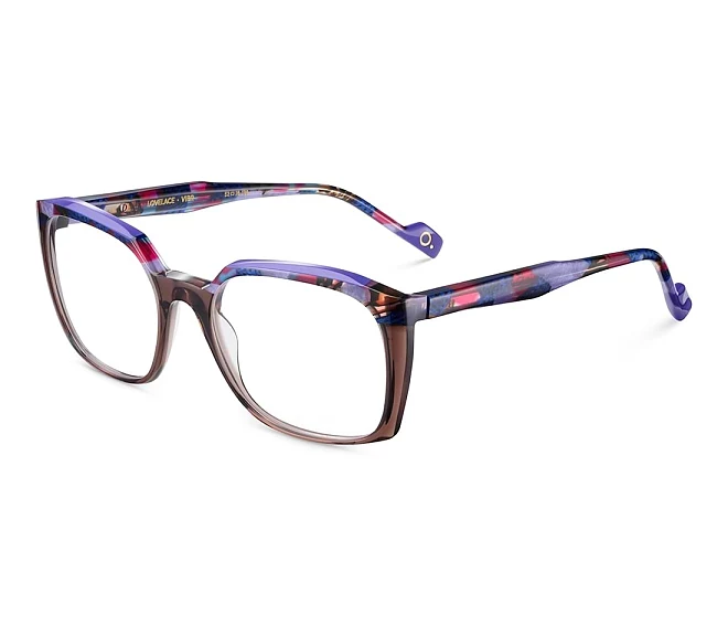 Gafas de vista Etnia Barcelona LOVELACE VIBR 52 18 Violeta Marrón