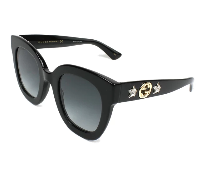 Gafas de sol Gucci GG-0208-S 001 49 25 Negra