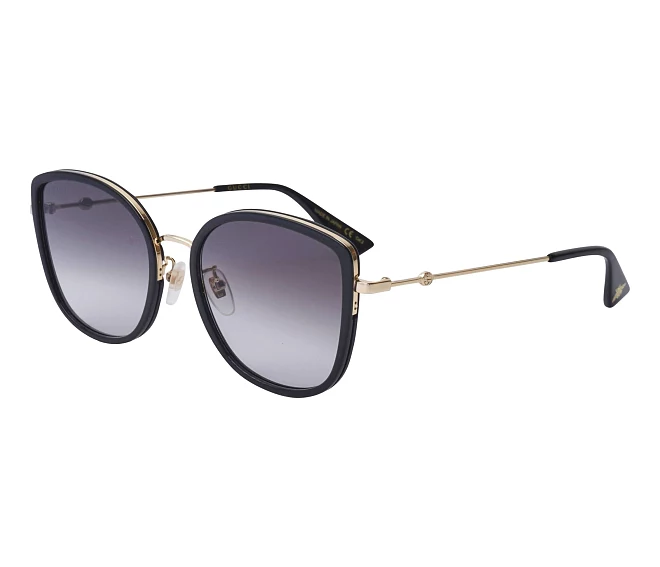 Gafas de sol Gucci GG-0606-SK 001 56 19 NegraOro